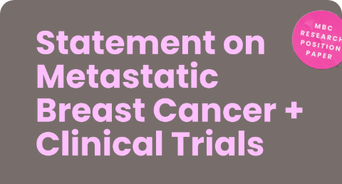 statement metastatic breast cancer